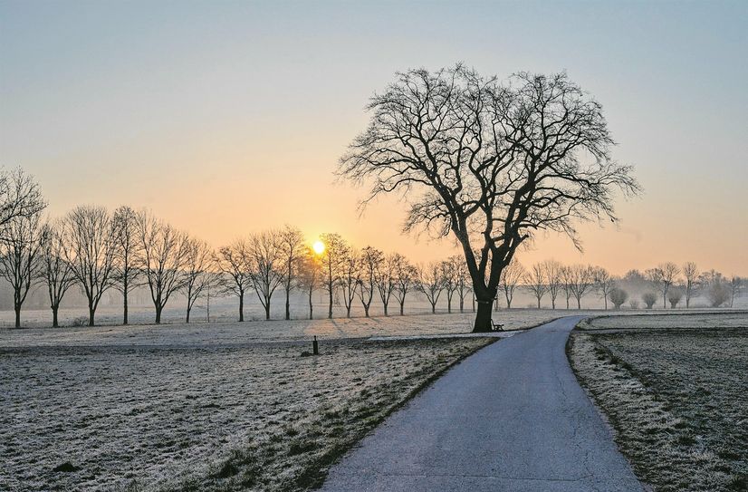 Romantischer Blick bei Diera.