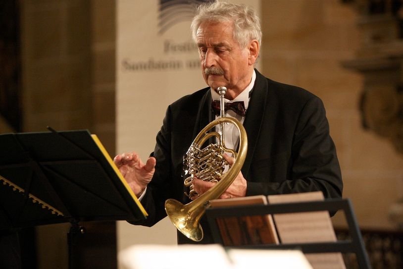 Der künstlerische Leiter des Festivals, Prof. Ludwig Güttler.  Foto: D. Förster