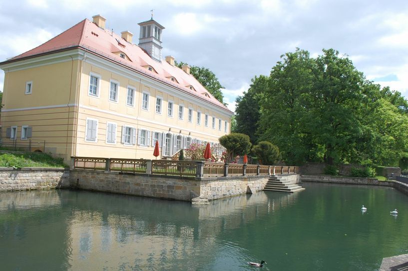 Das Jagdschloss im Graupaer Schlosspark. Foto: Archiv