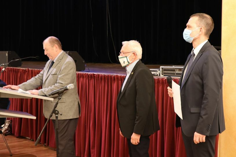 Auszeichnung von Hans-Joachim Heuert (M.) aus Lommatzsch. Foto: pm