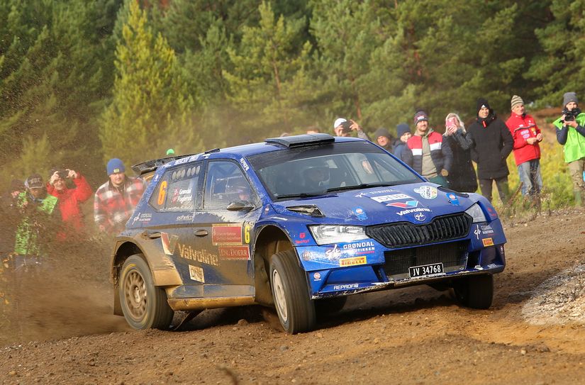 Auch 2023 wieder dabei ist der vierfache Lausitz-Rallye-Gewinner Anders Gröndal aus Norwegen. Foto: Mario Gerber