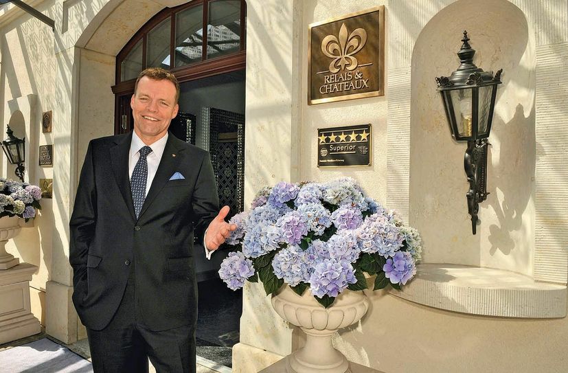 Geschäftsführer Ralf J. Kutzner gehört seit 2012 zu den Top 50 der deutschen Hoteliers. Foto: Anne Huneck