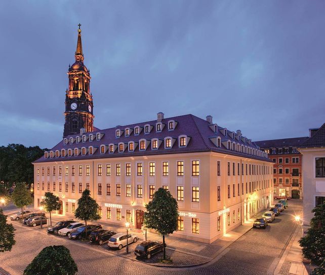 Relais & Châteaux-Hotel Bülow Palais im Barockviertel von Dresden