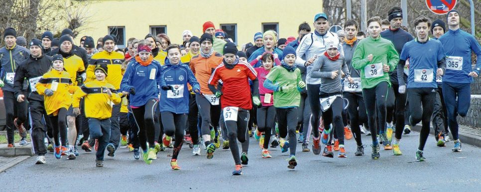 Der Startschuss zum Laufjahr fällt am 1. Januar. Foto: Weser