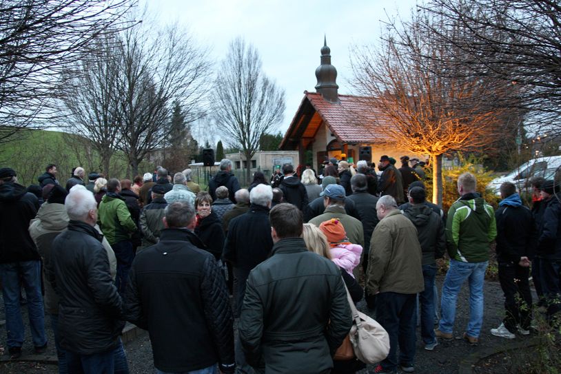 Die St. Barbara-Kapelle in Copitz  Foto: Förster