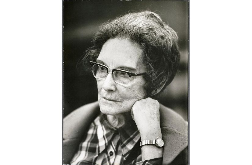 Porträt von Marianne Bruns 1973.