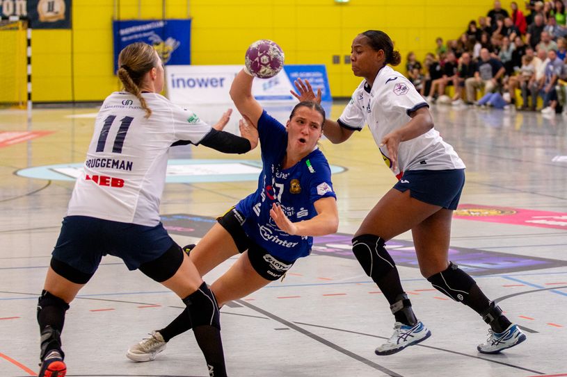 Santina Sabatnig mit einem Durchbruch.
 Foto: Rocci Klein