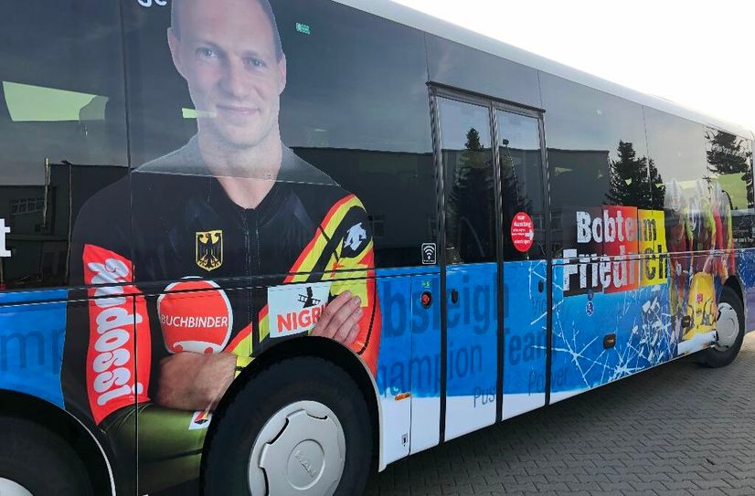 Wintersport-Fans können per Fan-Bus live in Altenberg oder sogar in Winterberg dabei sein.