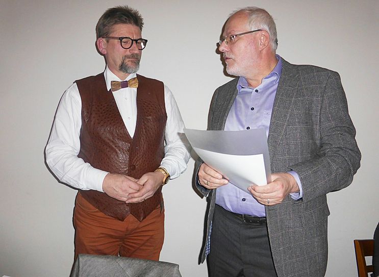 Ulf Großmann (li.) und Carsten Liebig. Foto: www.zoo-goerlitz.de, S. Hammer