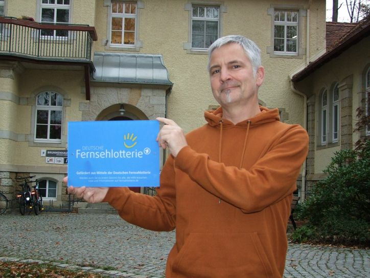 Lutz Höhne leitet das neue, dreijährige Projekt im Epilepsiezentrum Kleinwachau, das sich für eine Teilhabe von Menschen mit Behinderung stark macht. Foto: rk