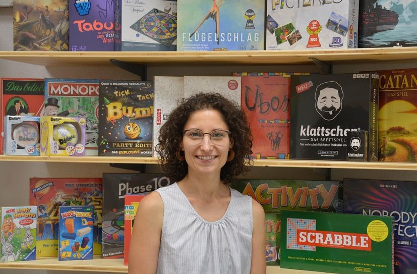 Jana Lambrich eröffnet am 3. September ihren Spielzeug- und Bastelladen auf der Bahnhofstraße in Löbau.