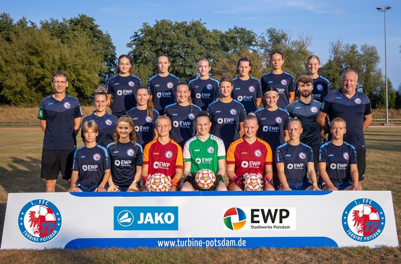 Die Bundesligareserve von Turbine Potsdam ist beim 8. Seenlandpokalturnier dabei.