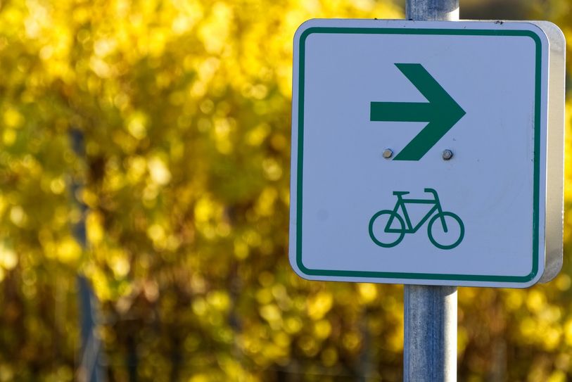 Auf 1.465 Kilometern Radweg werden neue Wegeweiser und Infotafeln aufgestellt.  Foto: pixabay