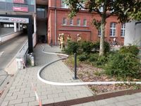 Brandeinsatz im Blechen-Carré