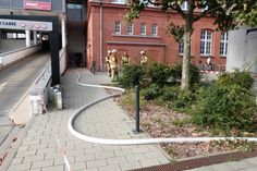Brandeinsatz im Blechen-Carré