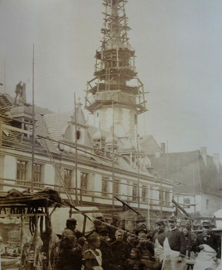 Der Turm erhielt erst im Jahre 1791 seine heutige Gestalt. Foto: Archiv/Detlef Bogott