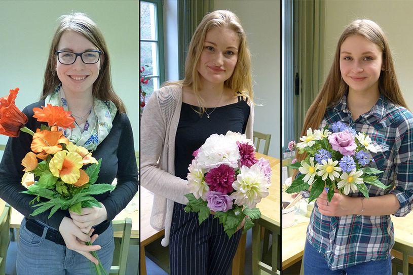 V.l.: Daniela Ringel, Klara Ermisch und Carolin Stutzer kandidieren für das Ehrenamt. Fotos: Stadt Sebnitz