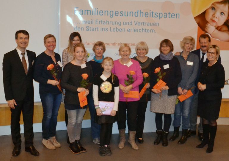 Staatsministerin Klepsch würdigt ehrenamtliches Engagement der Paten. Foto: Carus Consilium Sachsen GmbH