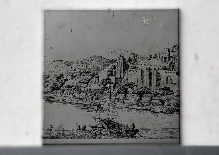 Eine historische Abbildung der Burg Wehlen. Foto: PR