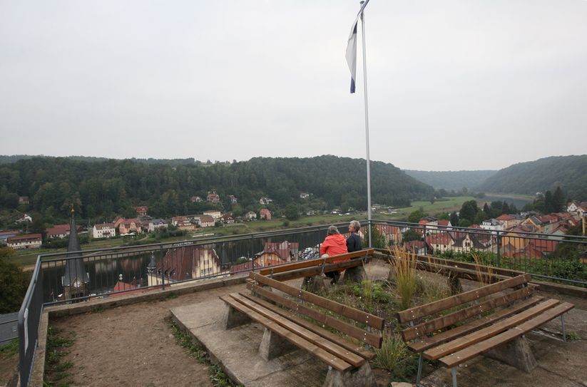 Auch ein wunderschöner Ruheplatz mit Aussicht entstand.