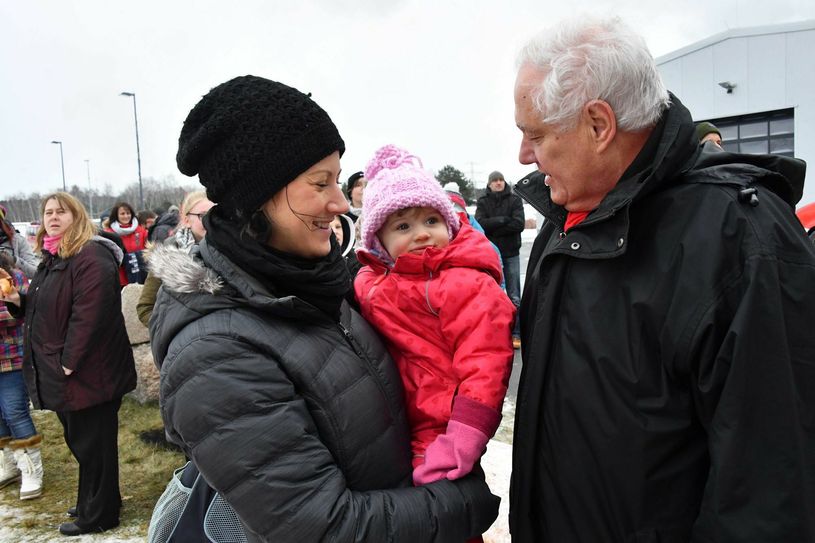 10. Hakenleiter-Neujahrssteigen im LEAG-Kraftwerk Jänschwalde. Foto: Michael Helbig