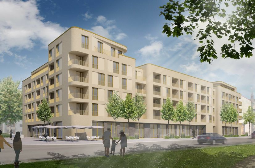 Entwurf 2. Platz: Bewerbergemeinschaft Wiencke Architekten PartGmbB