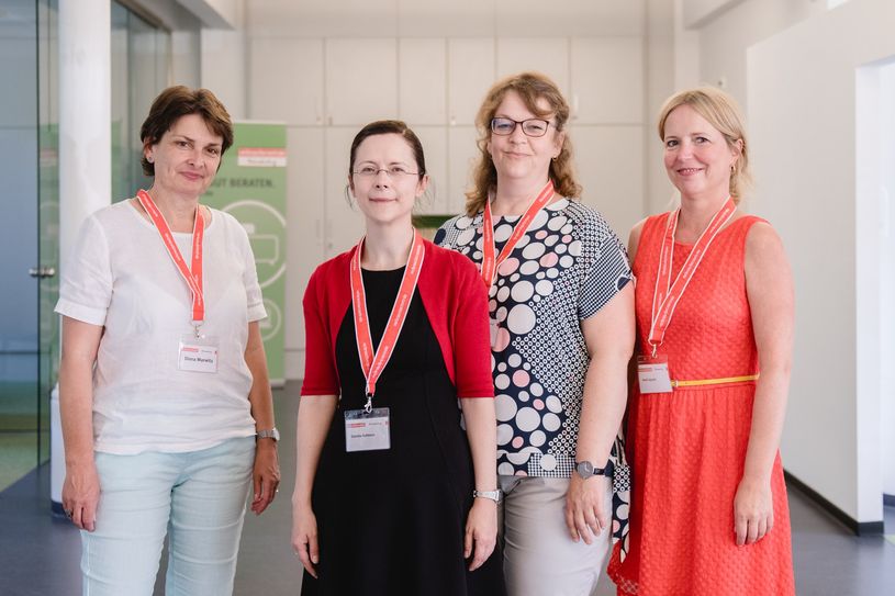 Das Team der Cottbuser Verbraucherzentrale. Leiterin des Beratungszentrums ist Daniela Hofmann (2.v.l).