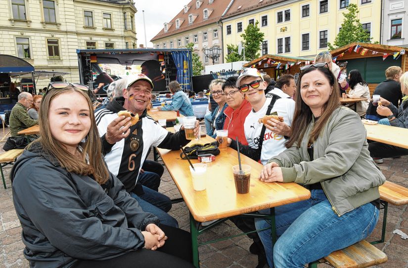 Fußballstimmung in Großenhain