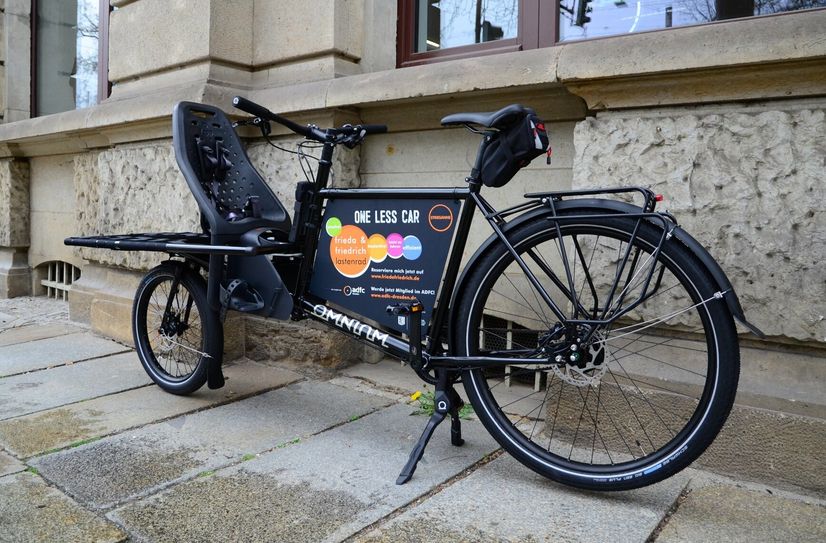 »Striesanne« will dazu beitragen, dass künftig zum Lastentransport weniger Autos in Dresden unterwegs sind.
