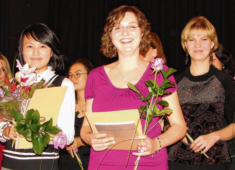 Christina Beindorf ist mit dem Graun-Wettbewerb als Musikerin gewachsen. Siegerin 2009 – renommierte Musikerin 2016. Foto: Weser
