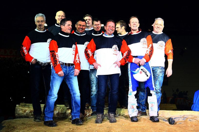 Sie waren die wahren Helden der Enduro-Arena: Die SixDays-Sieger, DDR-Mannschaft von 1987.