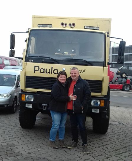 Gabi und Frank Wagner aus Zeithain stecken in Argentinien fest. Ihre Rückreise wurde abgesagt. Sie befinden sich in Quaratäne. Foto: Privat