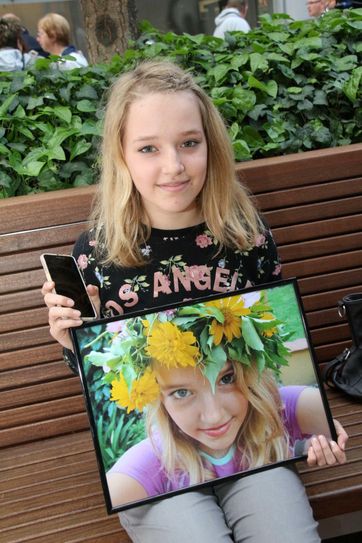 Der Sonderpreis fürs schönste Selfie-Lächeln ging im letzten Jahr an Amelie aus Cottbus. Foto: jho