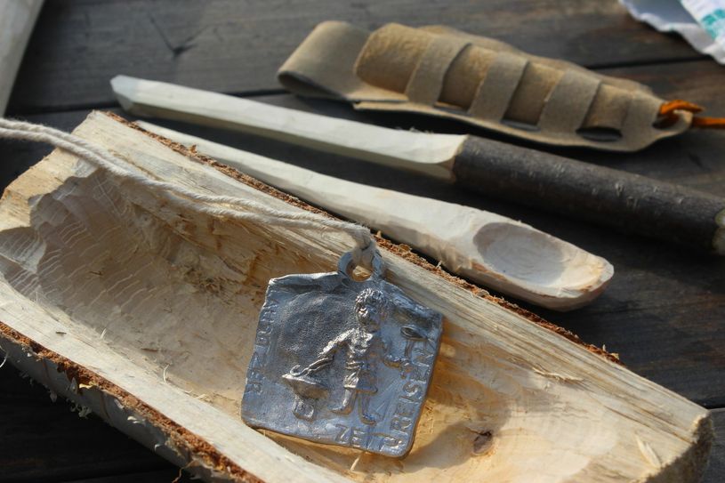 ...verschiedene Handwerkstechniken erlernen...
