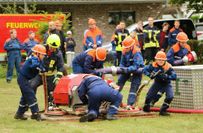 Auch beim Löschangriff in Pulsen 2022 haben die Nachwuchs-Feuerwehrmänner und -frauen gezeigt, was sie alles drauf haben.