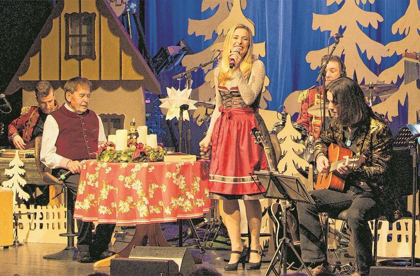 Stefanie Hertel sorgt auch dieses Jahr wieder für ein gelungenes Weihnachtsfest.