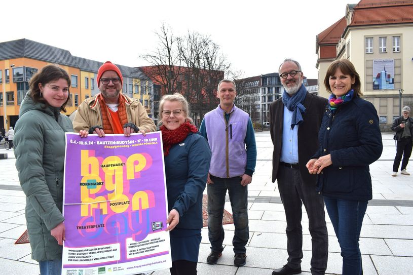 Nelli Preusche, Tim Heilmann, Manja Gruhn, Heiner Schröder Christian Tiede und Beata Brezanowa (v.l.) gehören zu den Mitorganisatoren des neuen Veranstaltungsformates.