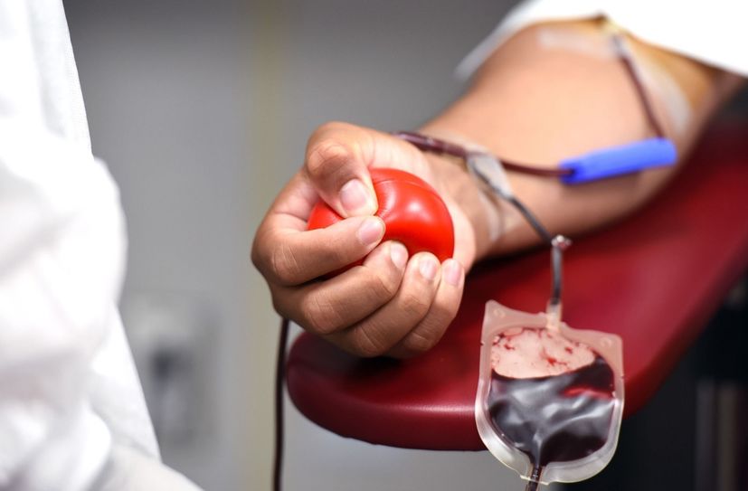 Blut spenden kann Leben retten.