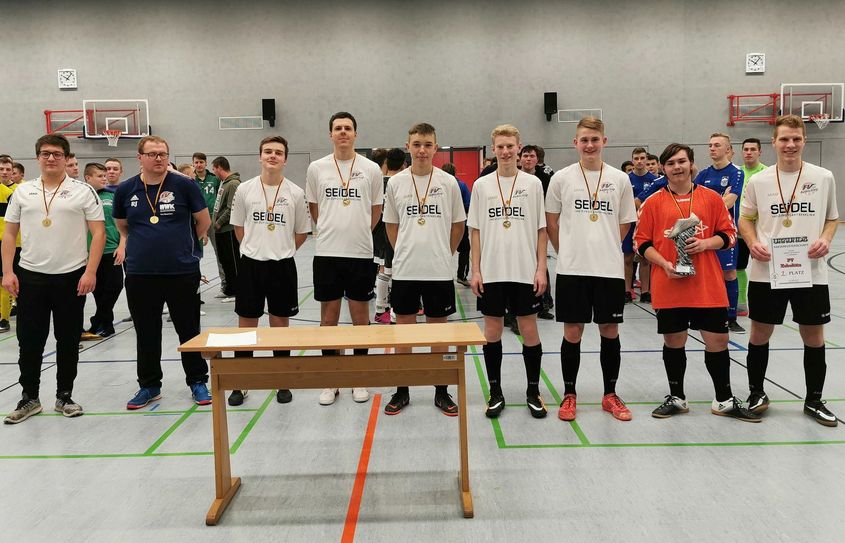 Zabeltitzer A-Junioren sind Futsal-Kreismeister 2019/2020. Foto: KVF
