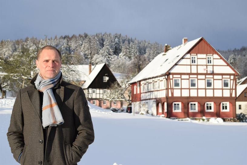 Der AFD-Politiker Frank Peschel kandidiert als Landrat für den Landkreis Bautzen.