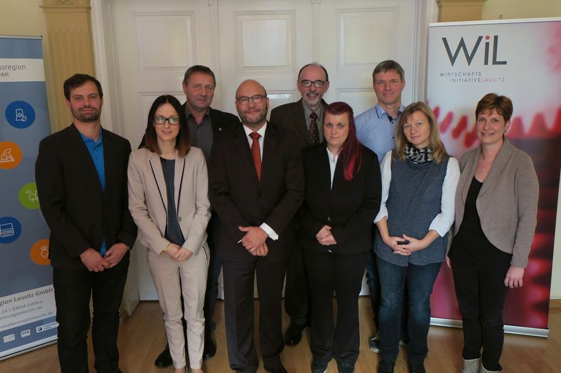 Die Nominierten für den diesjährigen Lausitzer Existenzgründerpreis LEX. Foto: jho