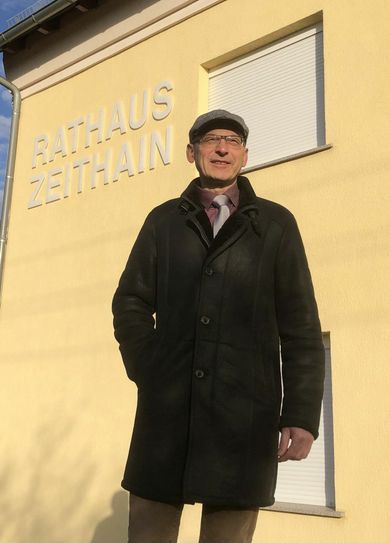 Mathias Busse wäre gern der Neue im Zeithainer Rathaus und wird sich zur Wahl des Bürgermeisters stellen. Foto: Privat