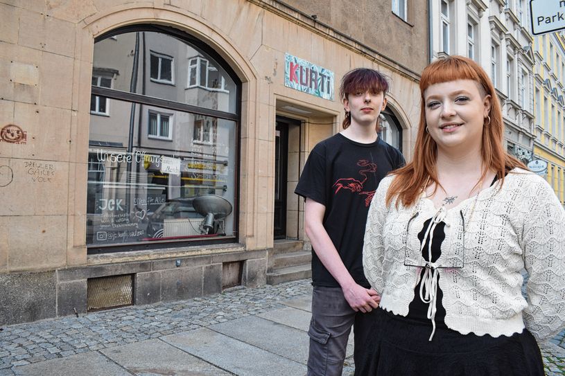 Amy Ulbricht und Markus Löhnert gehören zu den Jugendlichen aus Bautzen, die sich im Jugentreff »Kurti« engagieren.