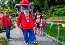 Benjamin Blümchen besucht am 15. Juni den Miniaturpark.