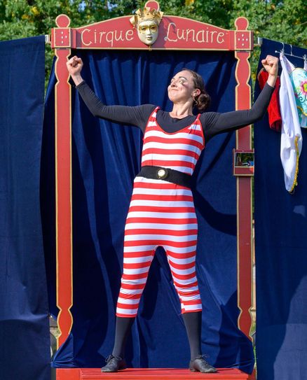 Zirkusspaß mit Katja Grahl aus Berlin gibt es beim Kinderfest auf der Festung Königstein.
