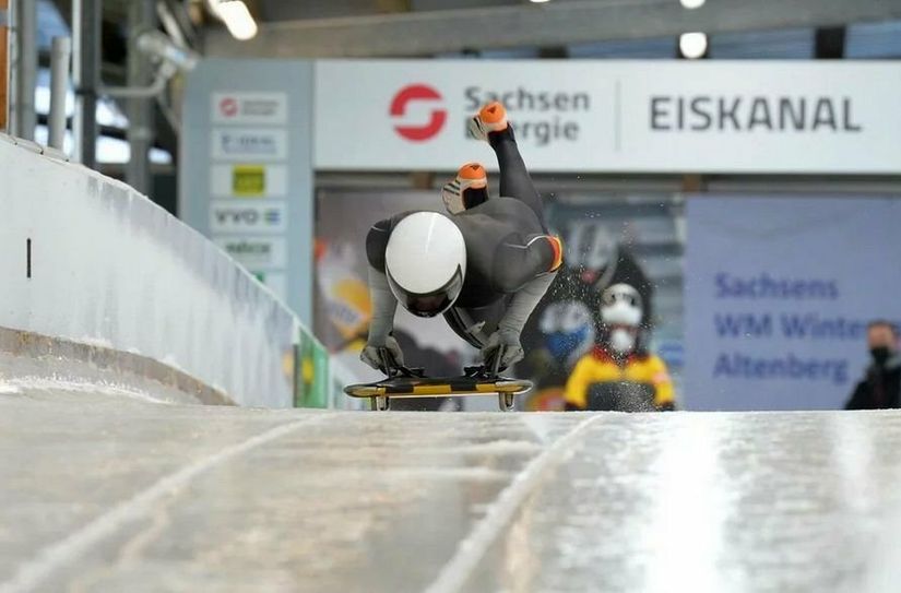 Skeleton, Rennschlitten- und Bobbahn Altenberg