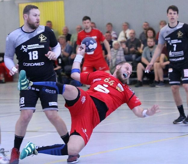 Martin Durcek mit vollem Einsatz. Foto: Hatzi