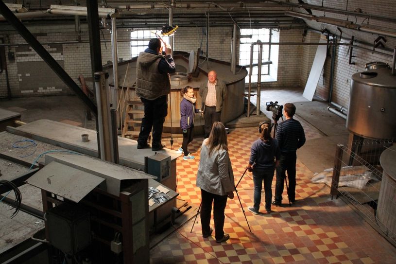 Eindrücke von der Projektwoche und der Präsentation von Fabrikino. Fotos: SAEK Görlitz