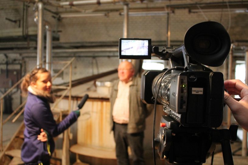 Eindrücke von der Projektwoche und der Präsentation von Fabrikino. Fotos: SAEK Görlitz