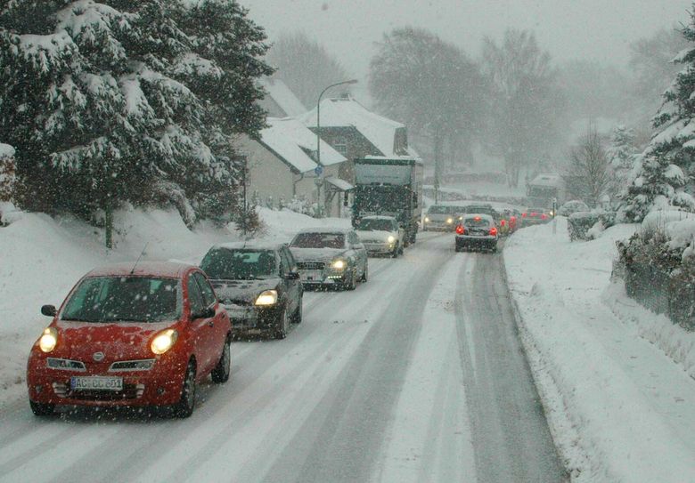 Eis und Schnee stellt wohl jeden Verkehrsteilnehmer auf die Probe.  Foto: Archiv